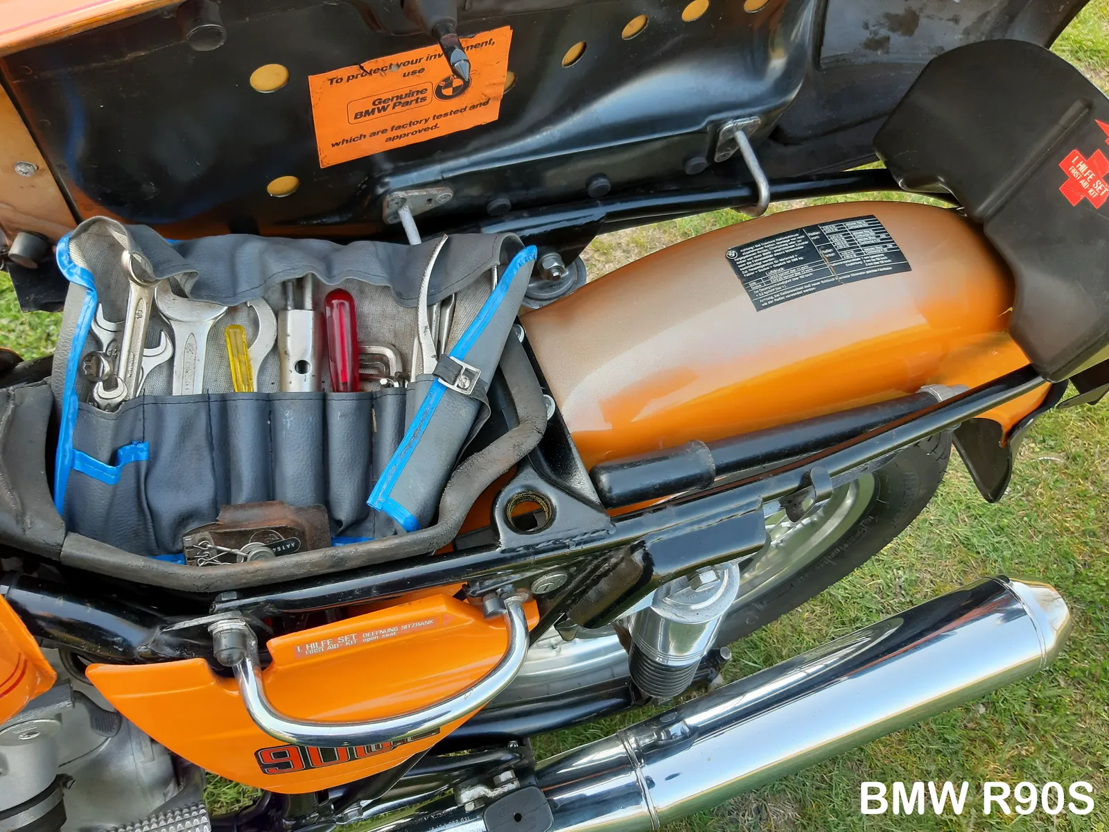 BMW R90S, 900 cc, 1974